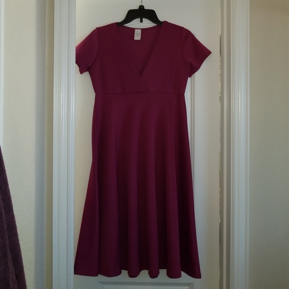 Empire waist swing dress